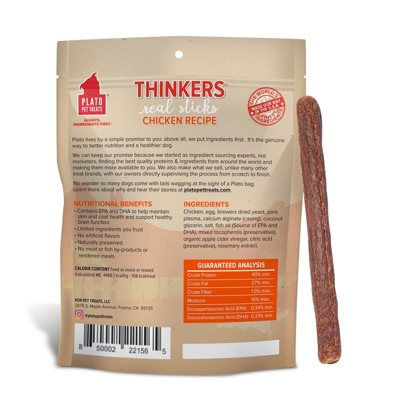 PLATO Thinkers Chicken 18oz, Natural (850002221565) - Image 2